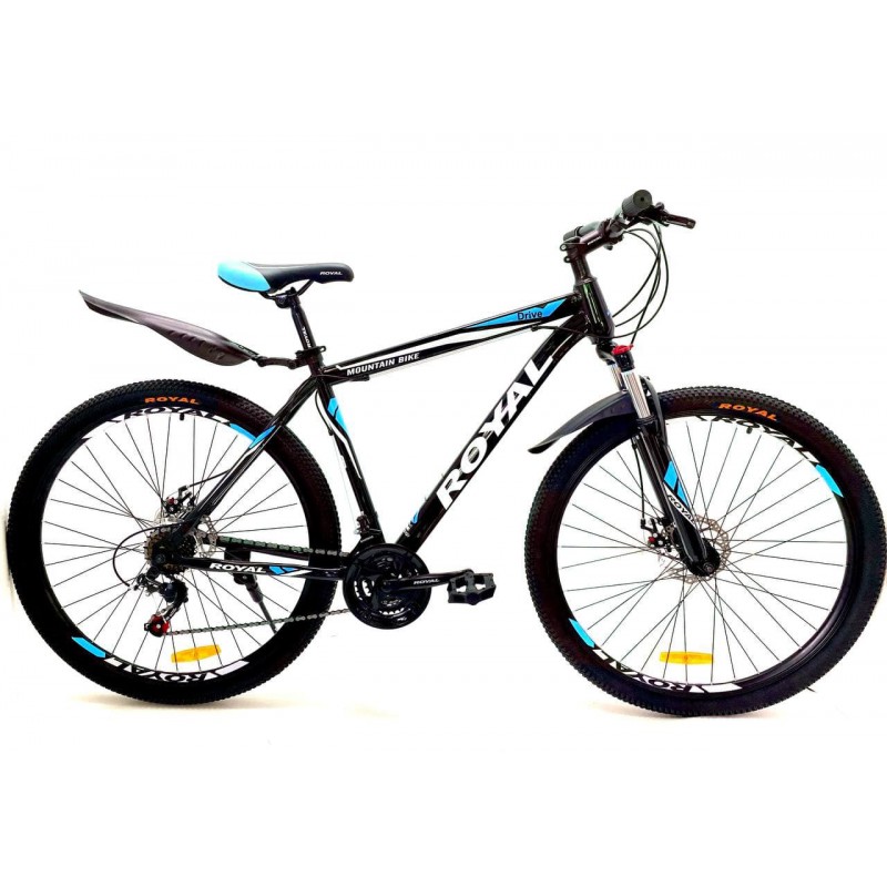 

Велосипед ROYAL DRIVE 27,5" черно-красный рама 18"