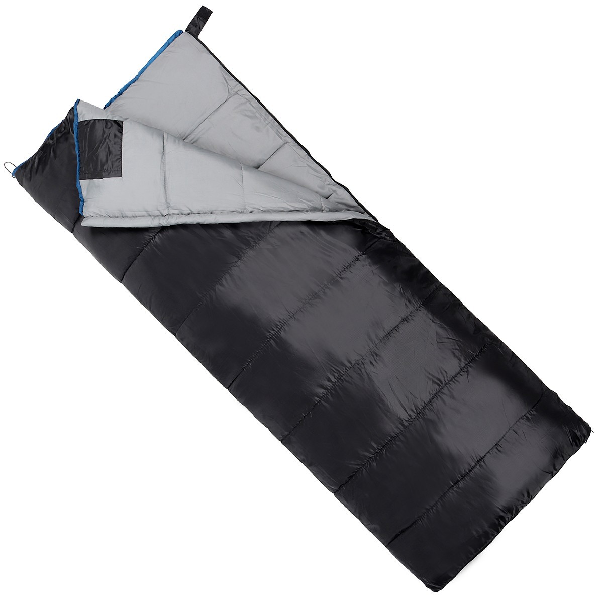 

Спальный мешок (спальник) одеяло (-3 ...+ 21°C) L левый Black/Grey