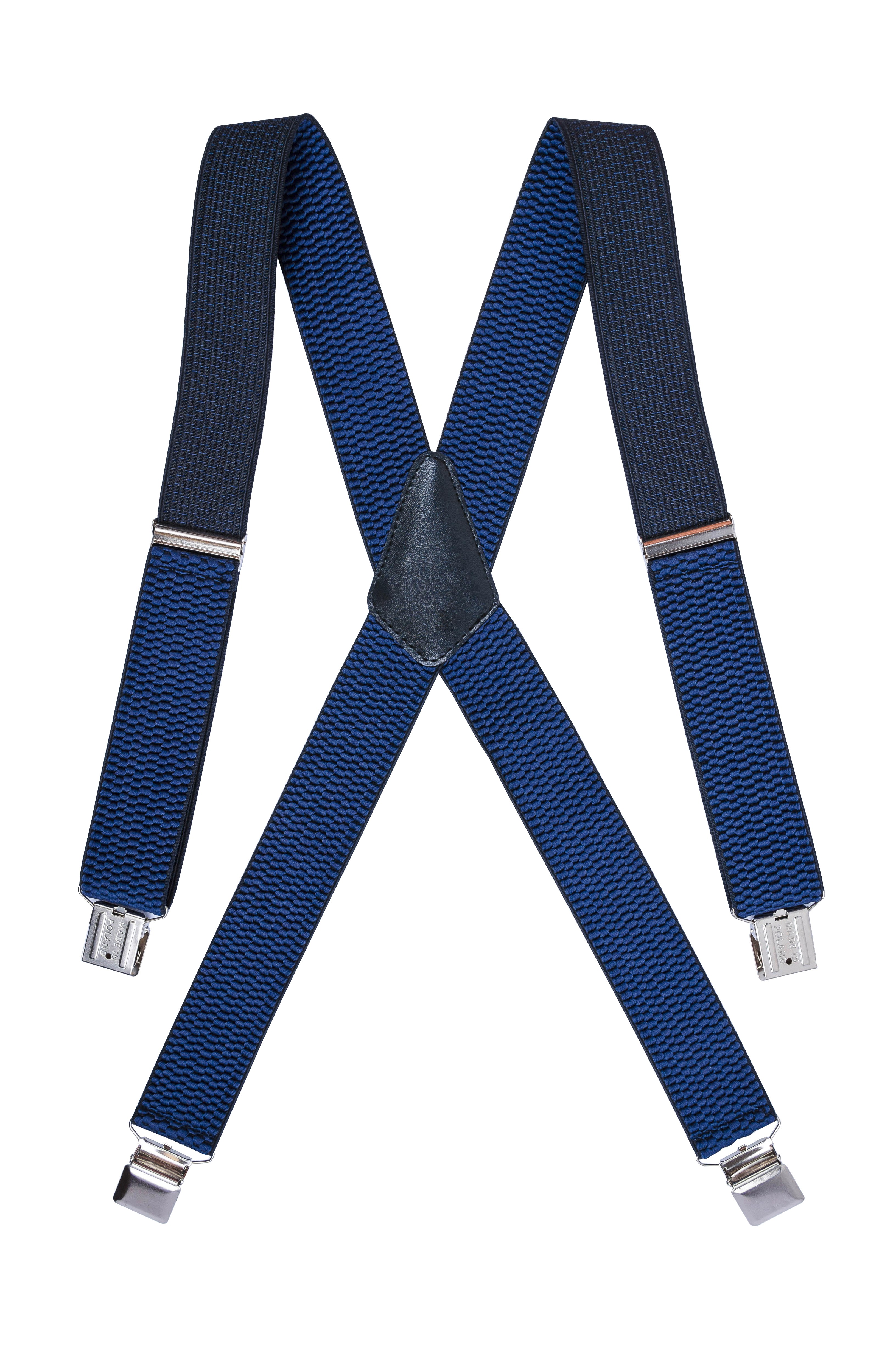 

Мужские подтяжки Braces крестовые темно-синий