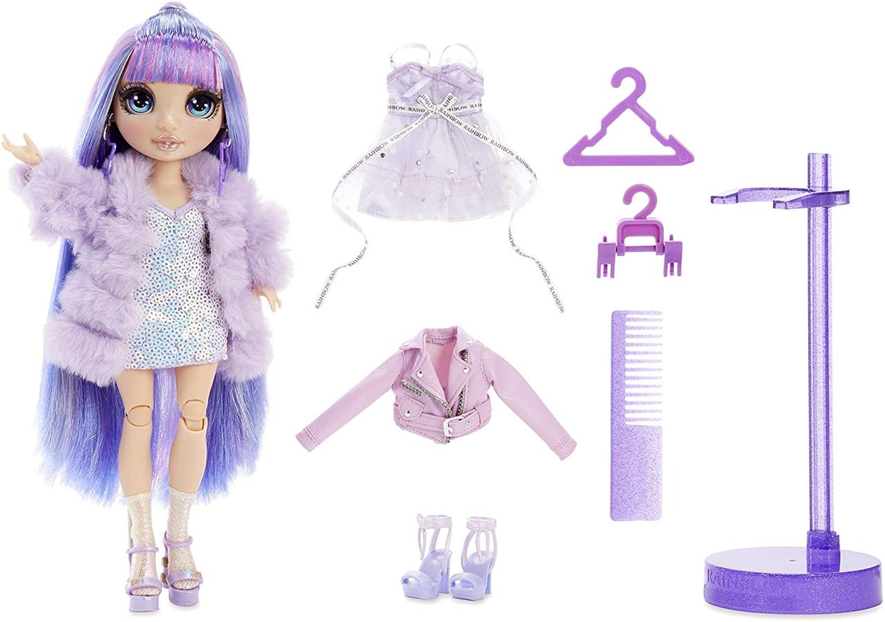 

Кукла Рейнбоу Хай Виолетта Фиолетовая Радуга Rainbow High Violet Willow Purple Fashion Doll (569602E7C)