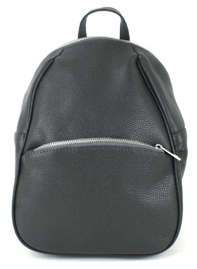 

Кожаный женский рюкзак Borsacomoda 814.021 серый