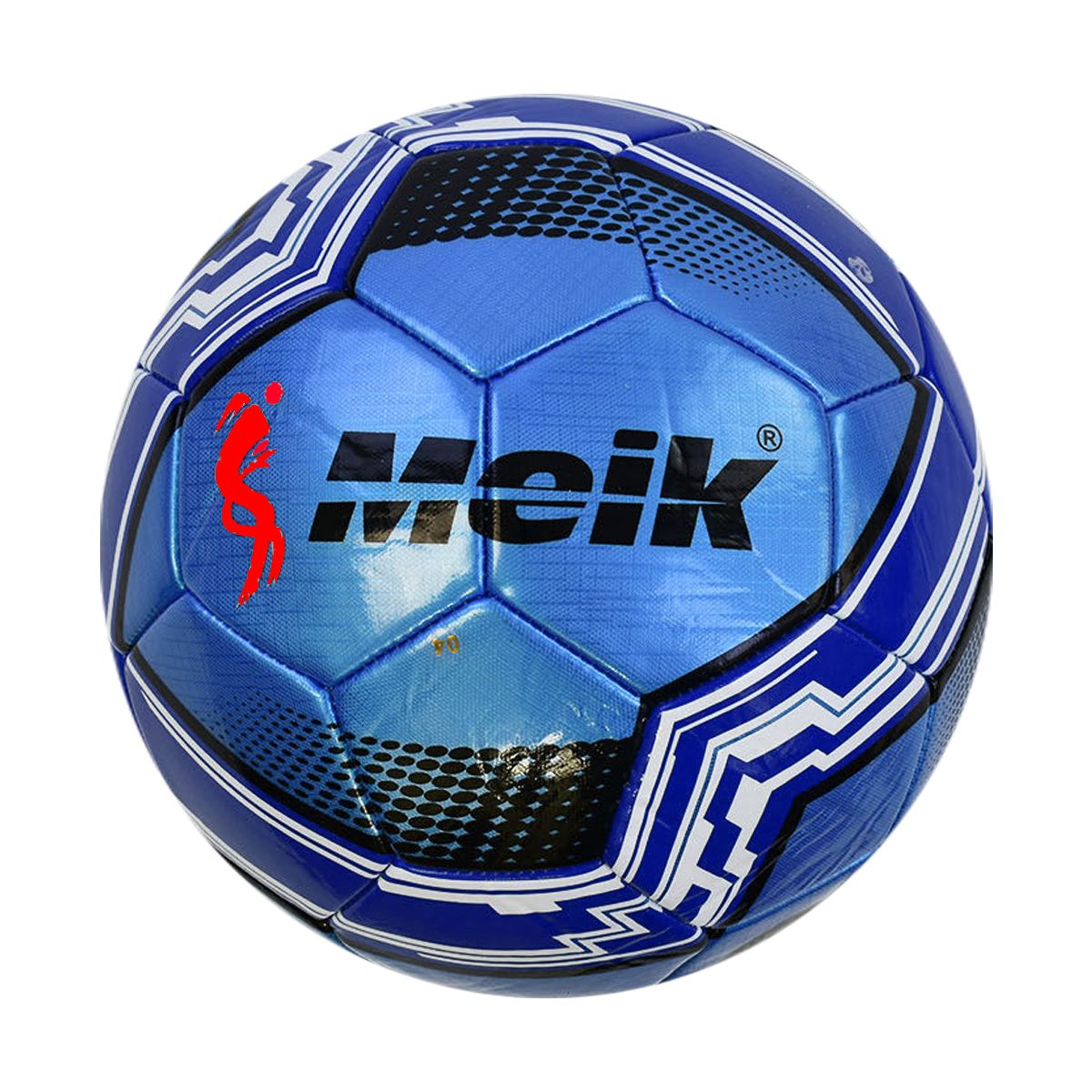 

Мяч футбольный Meik синий MiC (С34193) (161437)