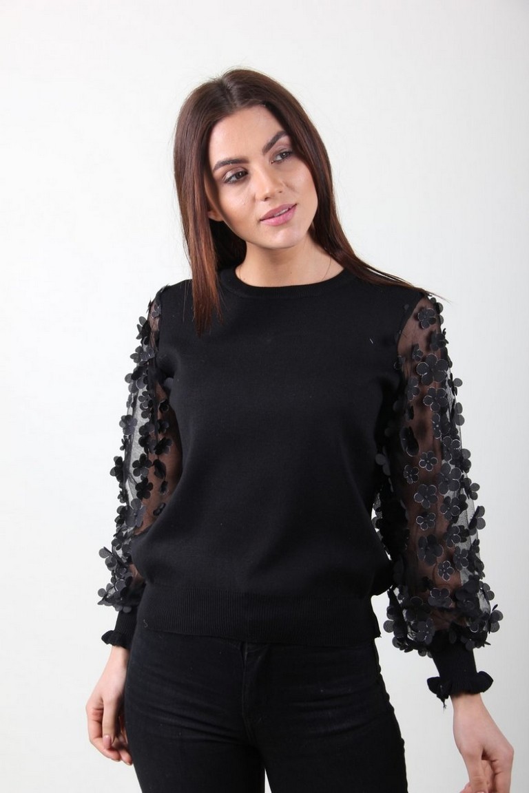 

Кофта женская My style 5168 (Черный, Кофта женская My style 5168 (Черный M)
