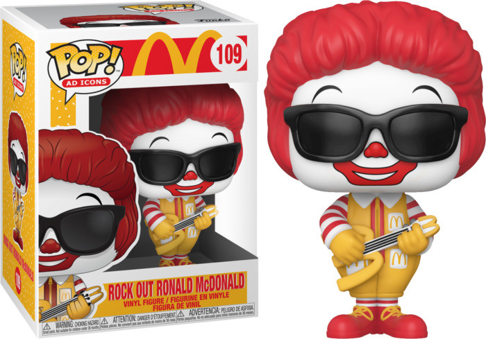 

Фигурка Funko Pop Рональд Макдональд Rock Out Ronald McDonald 10см Cart RMD 109