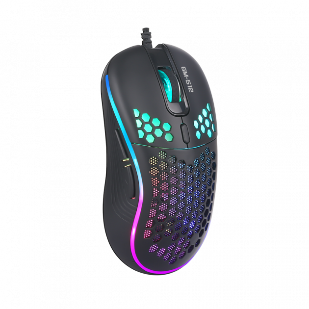 

Игровая проводная мышь с подсветкой Xtrike GM-512 USB Wired mouse black