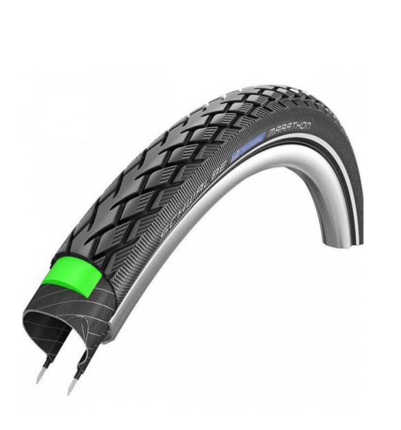 

Покришка Schwalbe Marathon 26x2.00 (50-559) Performance TwinSkin B/B+RT GC Чорний (11100143)