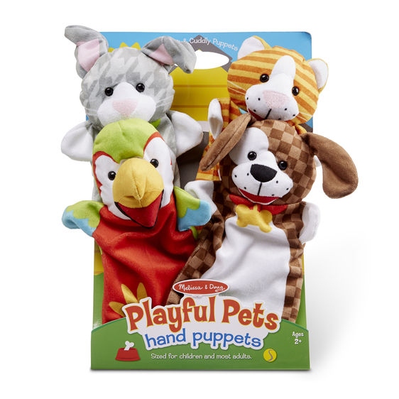 

Ляльковий театр "Домашні тварини", 4 штуки Melissa&Doug (MD19084)