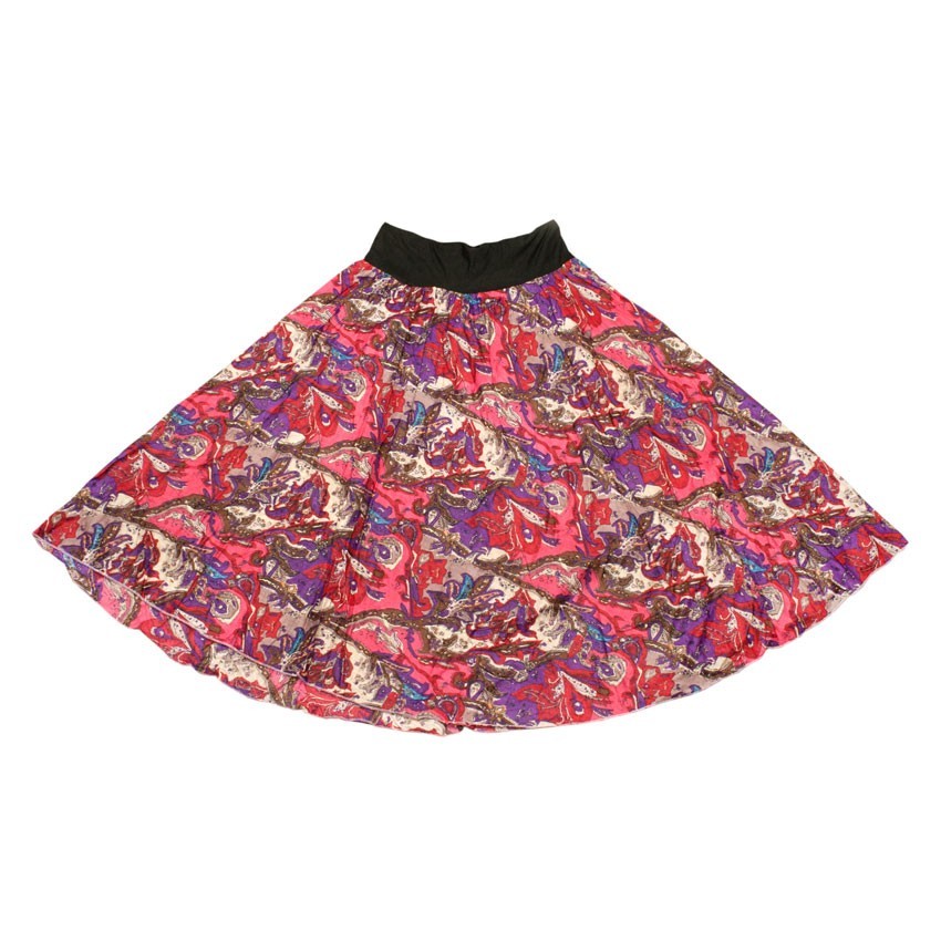 

Юбка Karma Коттон Oversize (S-L) Красный + лиловый