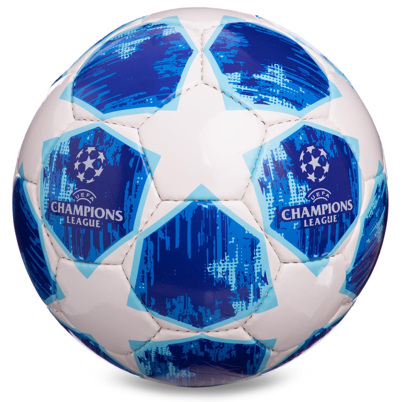 

Мяч футбольный Profi Pro Liga №4 Champions League 0152 White-Blue