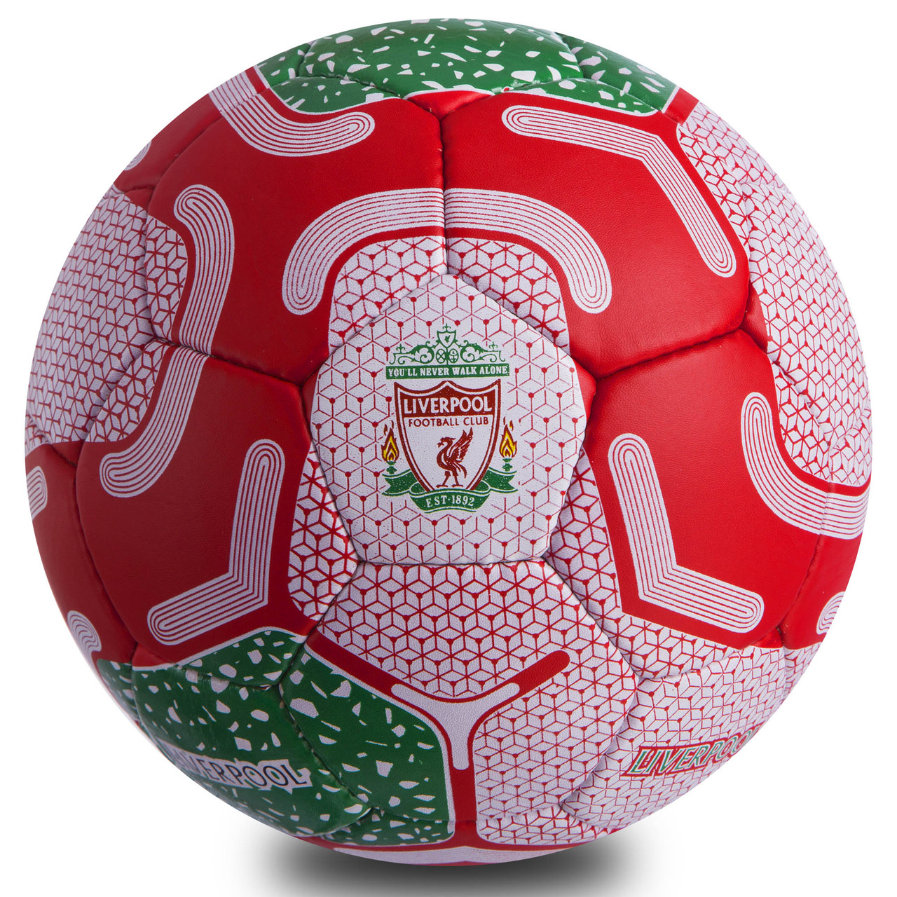 

Мяч футбольный Profi Grippy Pro Liga №5 Liverpool FC 0690 Red-Green