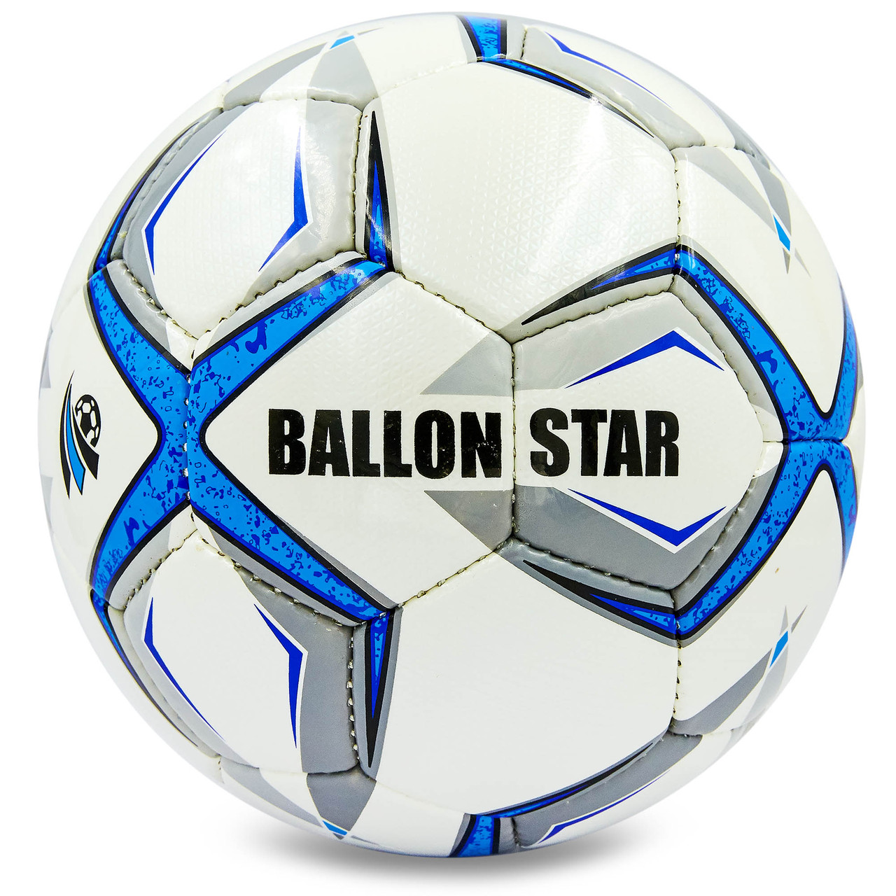 

Мяч футбольный Profi №5 Ballonstar Pro Liga 0166 White-Blue-Grey