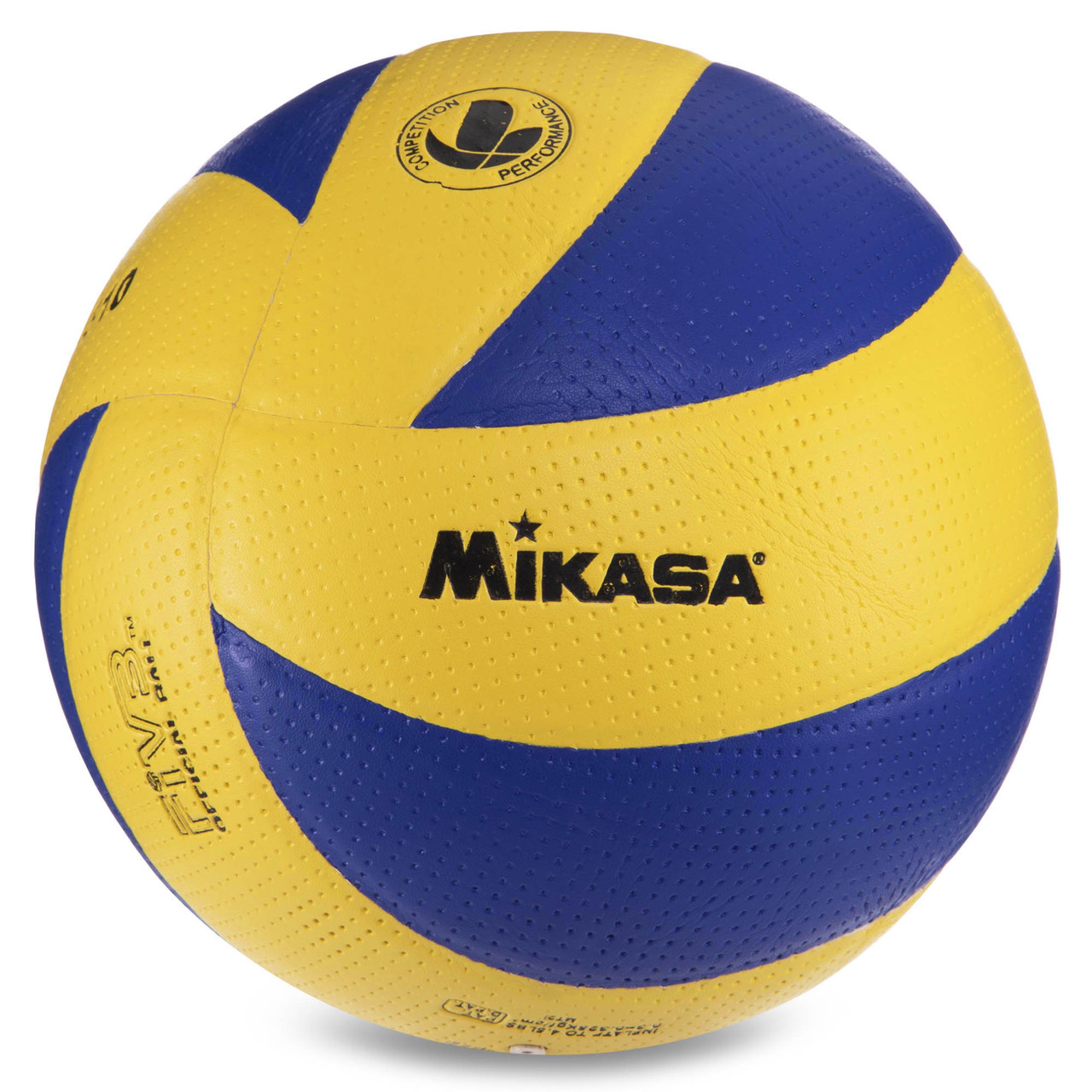 

Мяч волейбольный клееный Mikasa Pro Liga VB-4575 MVA-310 размер №5 Yellow-Blue