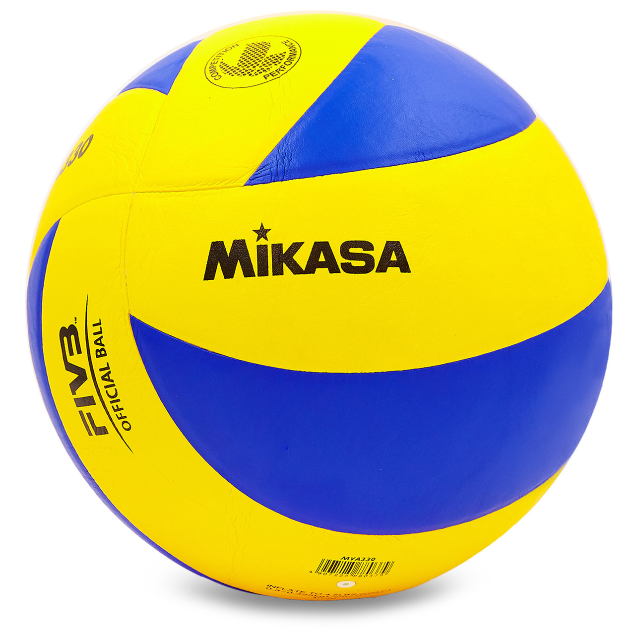 

Мяч волейбольный клееный Mikasa Pro Liga VB-1846 MVA-330 размер №5 Yellow-Blue