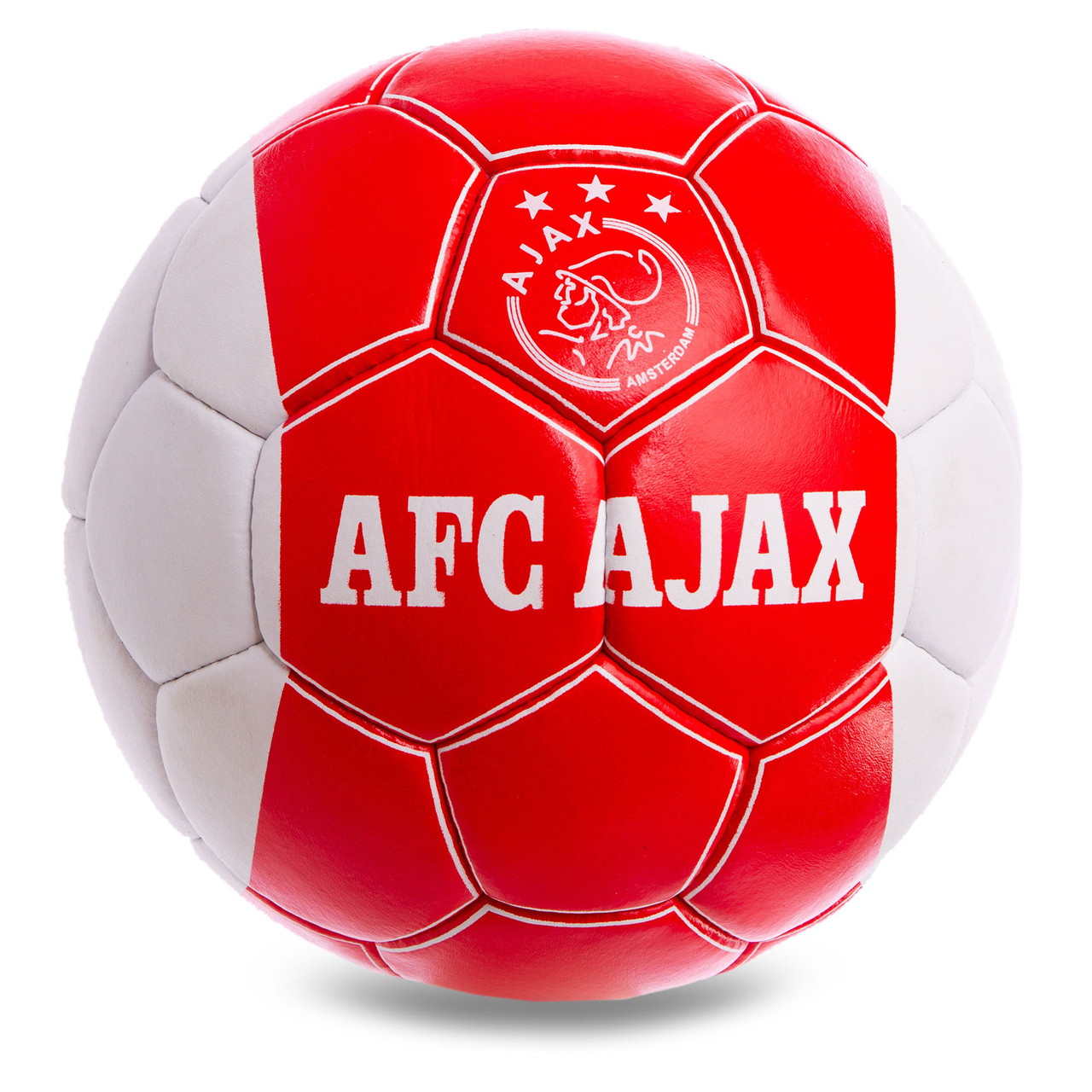 

Мяч футбольный Profi Grippy Pro Liga №5 AJAX Аякс FC FB-0641 White-Red