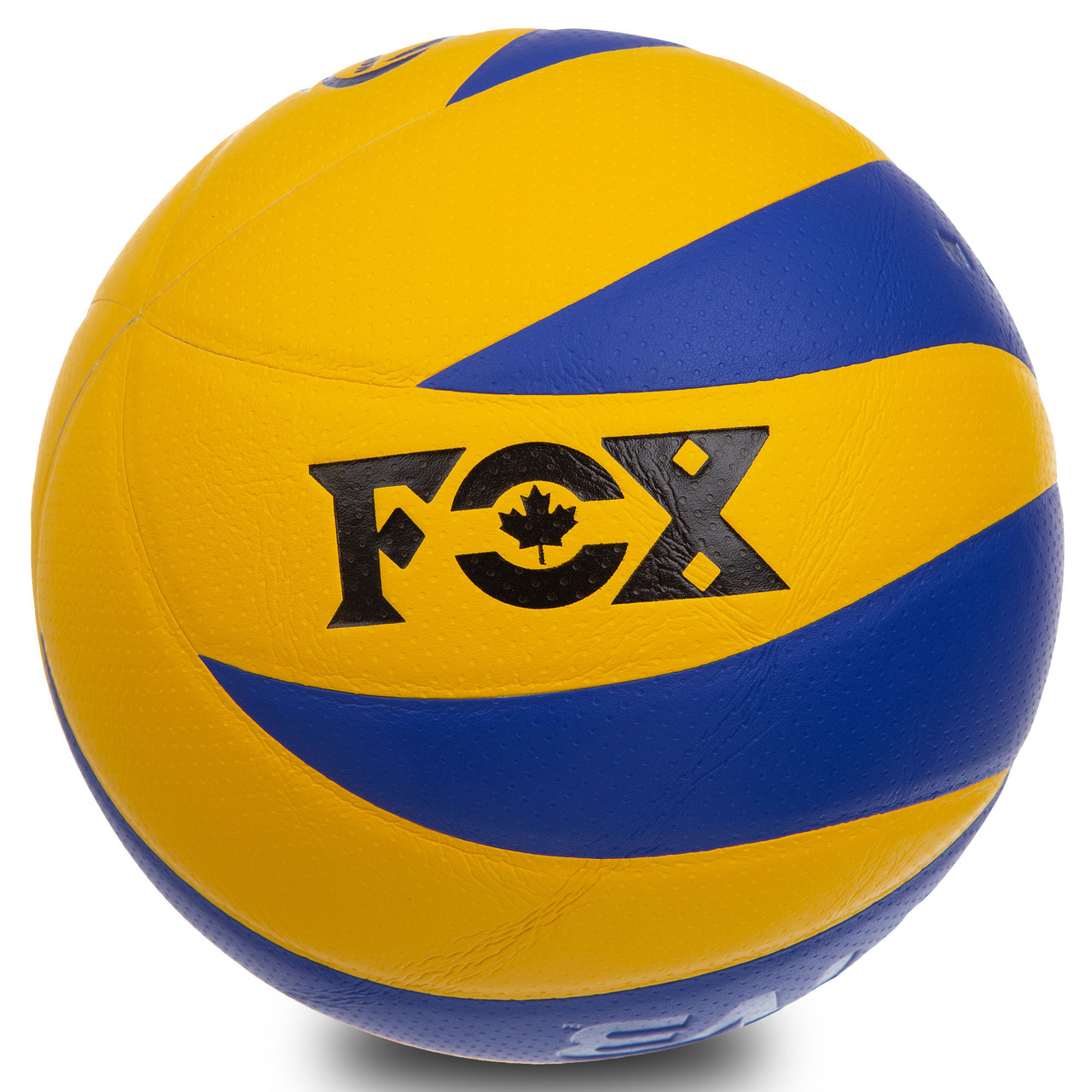 

Мяч волейбольный клееный Fox Pro Liga V8007 размер №5 желтый-синий