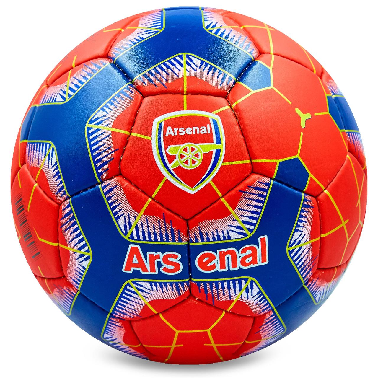 

Мяч футбольный Profi Grippy Pro Liga №5 Arsenal FC 0128 Red-Blue-Yellow