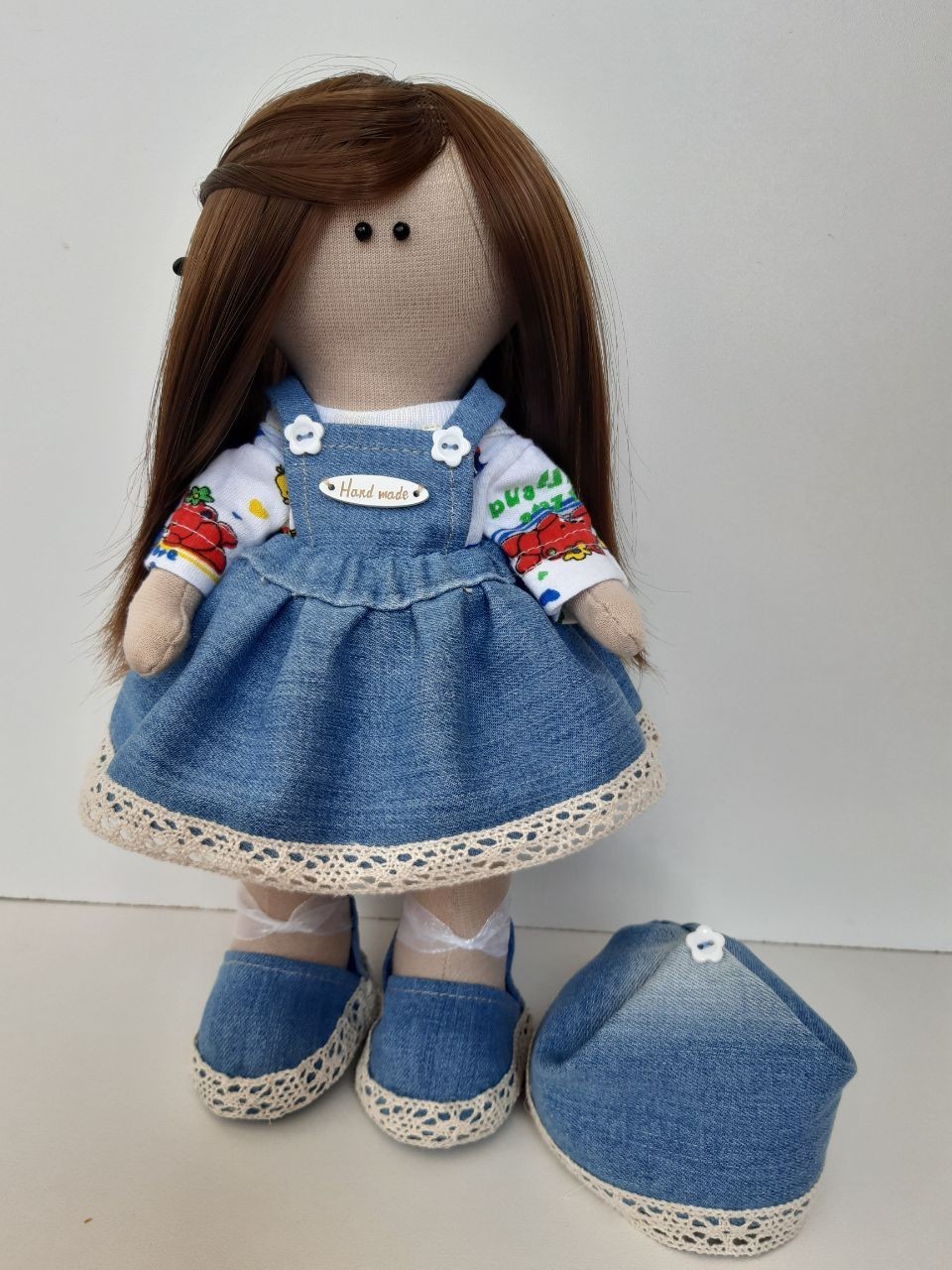 

Текстильная кукла Даша Hand Made D-05