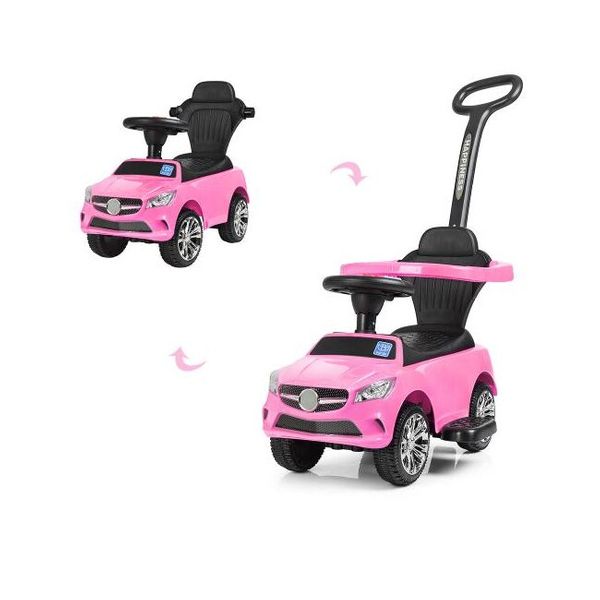 

Каталка-толокар Bambi Розовая (M 3503C(MP3)-8)