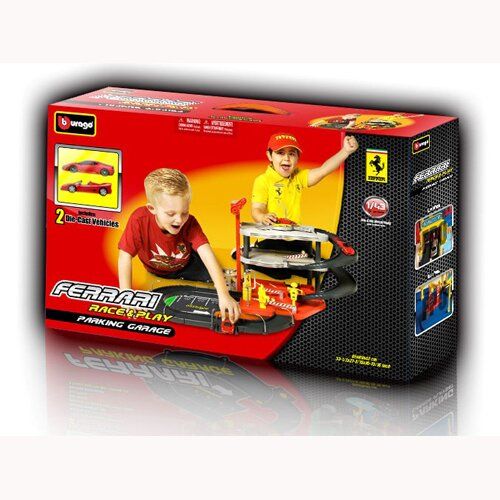 

Игровой набор Bburago Гараж Ferrari (18-31204)
