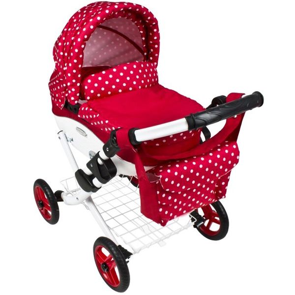 

Коляска для кукол Adbor Lily K-12 Ruddy Pea