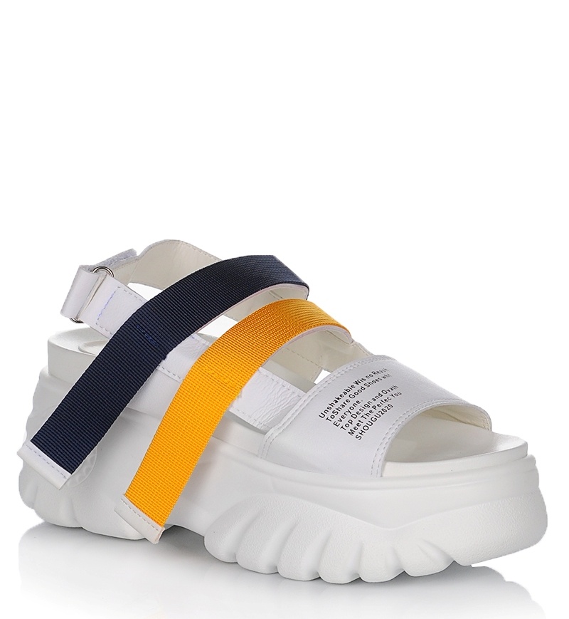 

Босоножки на платформе Lilin shoes LK773-6W 40 белый