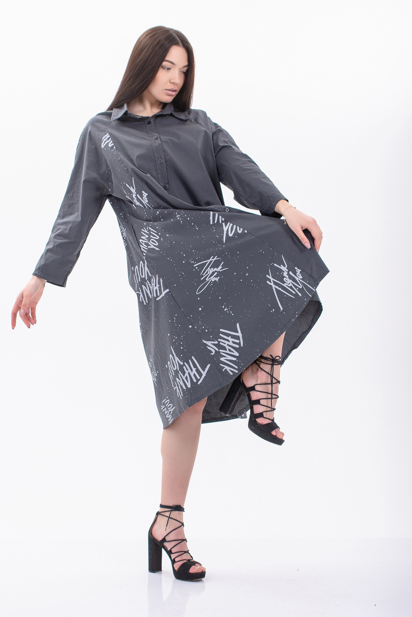 

Платье G Style  Графит (9019, Платье G Style XL Графит (9019)