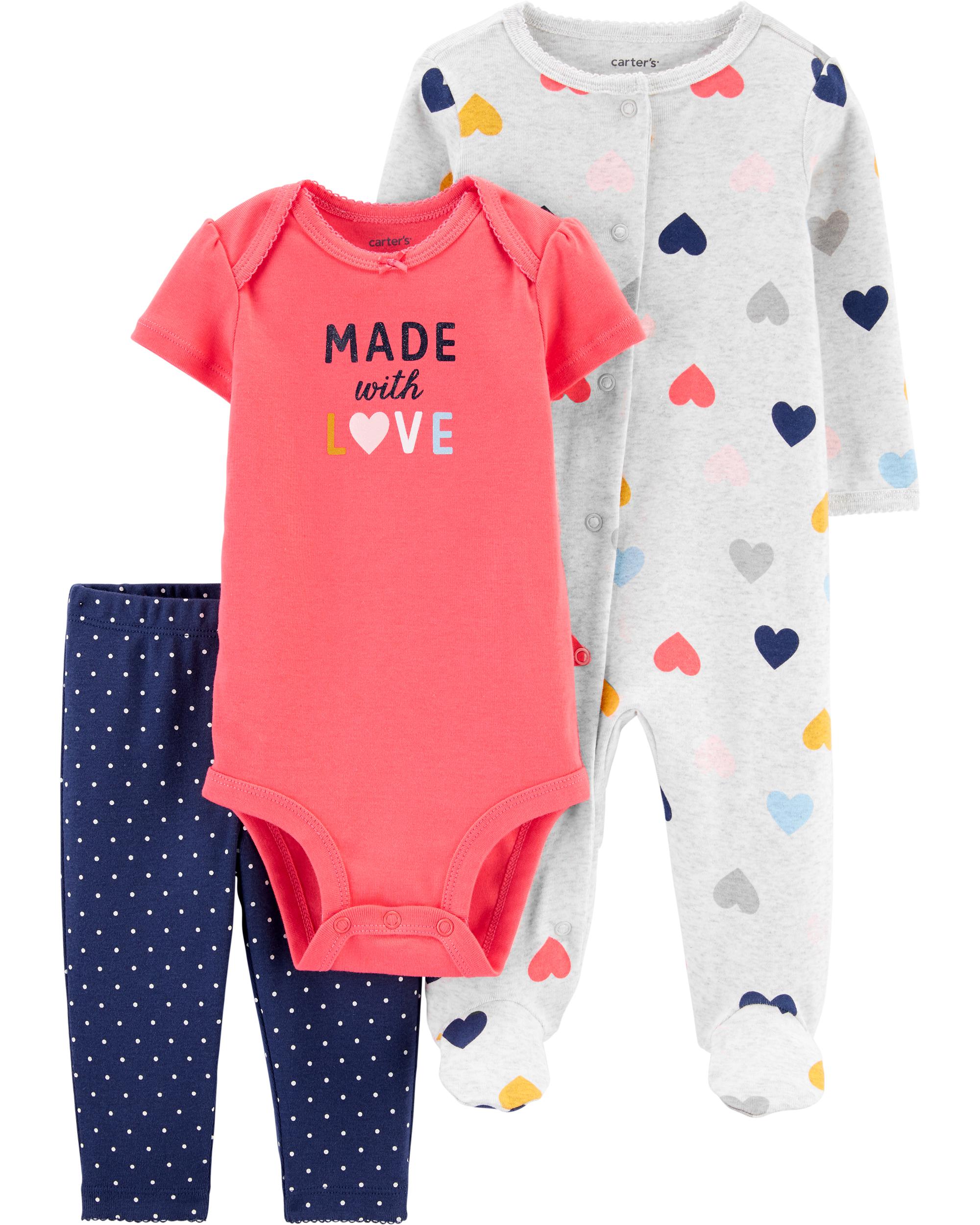 

Комплект Carters для девочки 6 мес 61-69 см Мульти (CRT-00025)
