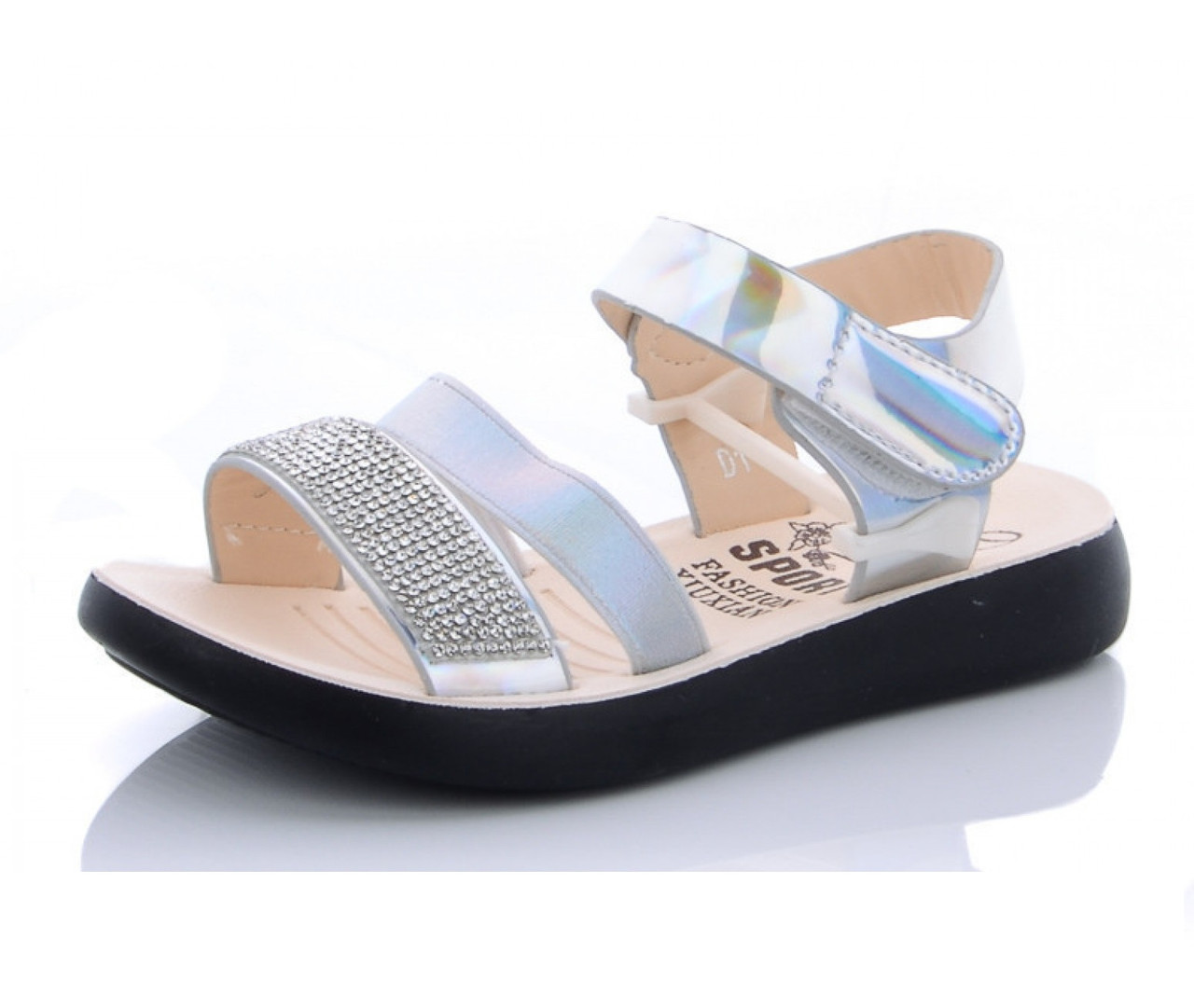 

Босоножки для девочек Trendy S362-2/29 Серебристый 29