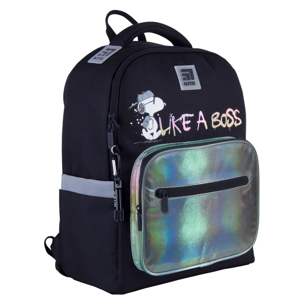 

Рюкзак Kite Education с ортопедической спинкой Peanuts Snoopy 750 г 38x27x13 см 14 л Черный (SN21-770M-2) (990938)