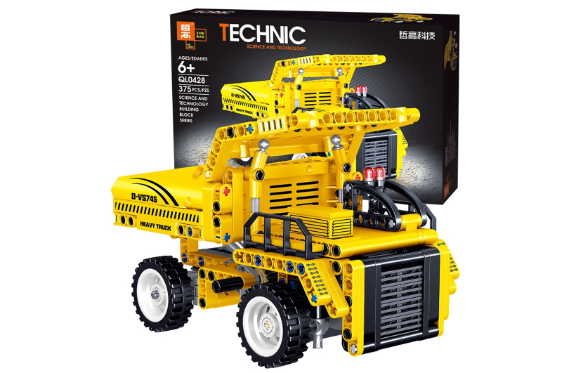 

Конструктор "TECHNIC" "Вантажівка" 375дет .42,5*28*6,8см QL0428