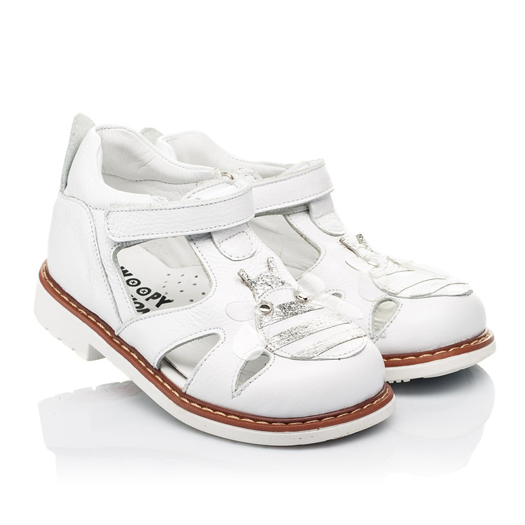 

Закрытые босоножки Woopy Orthopedic 26 белый (8165)