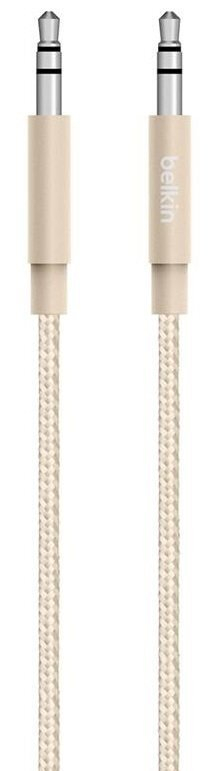 

Кабель Belkin jack 3.5mm - jack 3.5mm Premium 1.2 m Gold (AV10164BT04-GLD)