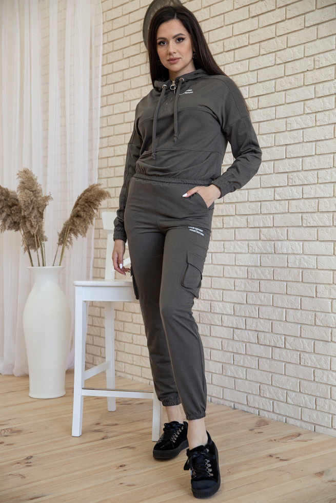 

Спортивный костюм AGER 42 Хаки 119R288