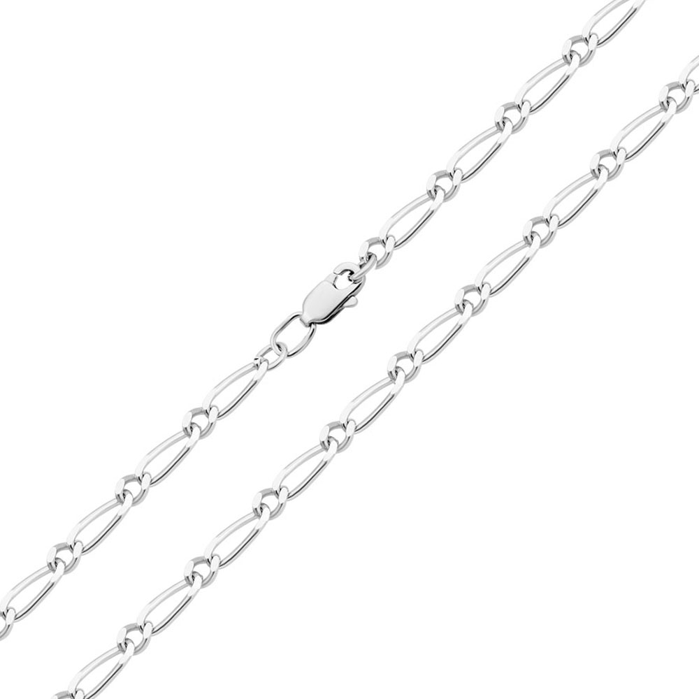 

Серебряная цепочка с удлиненными звеньями 000125278 60 размера