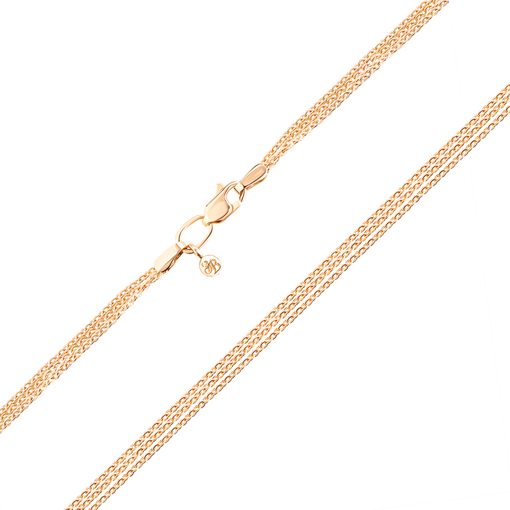 

Цепь из желтого золота 000104314 45 размера