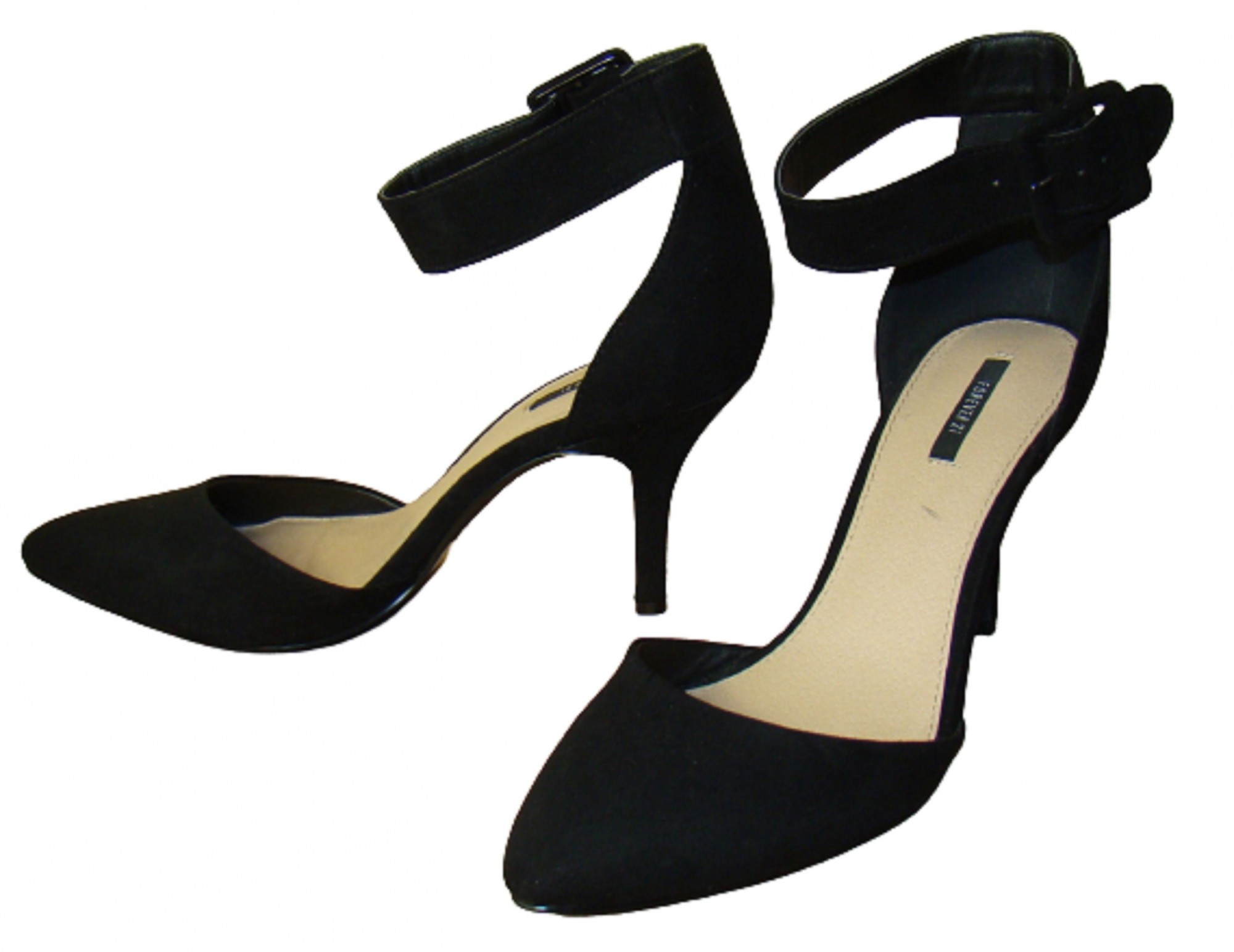 

Босоножки женские Forever 21 40р UK7 черные 20-00511