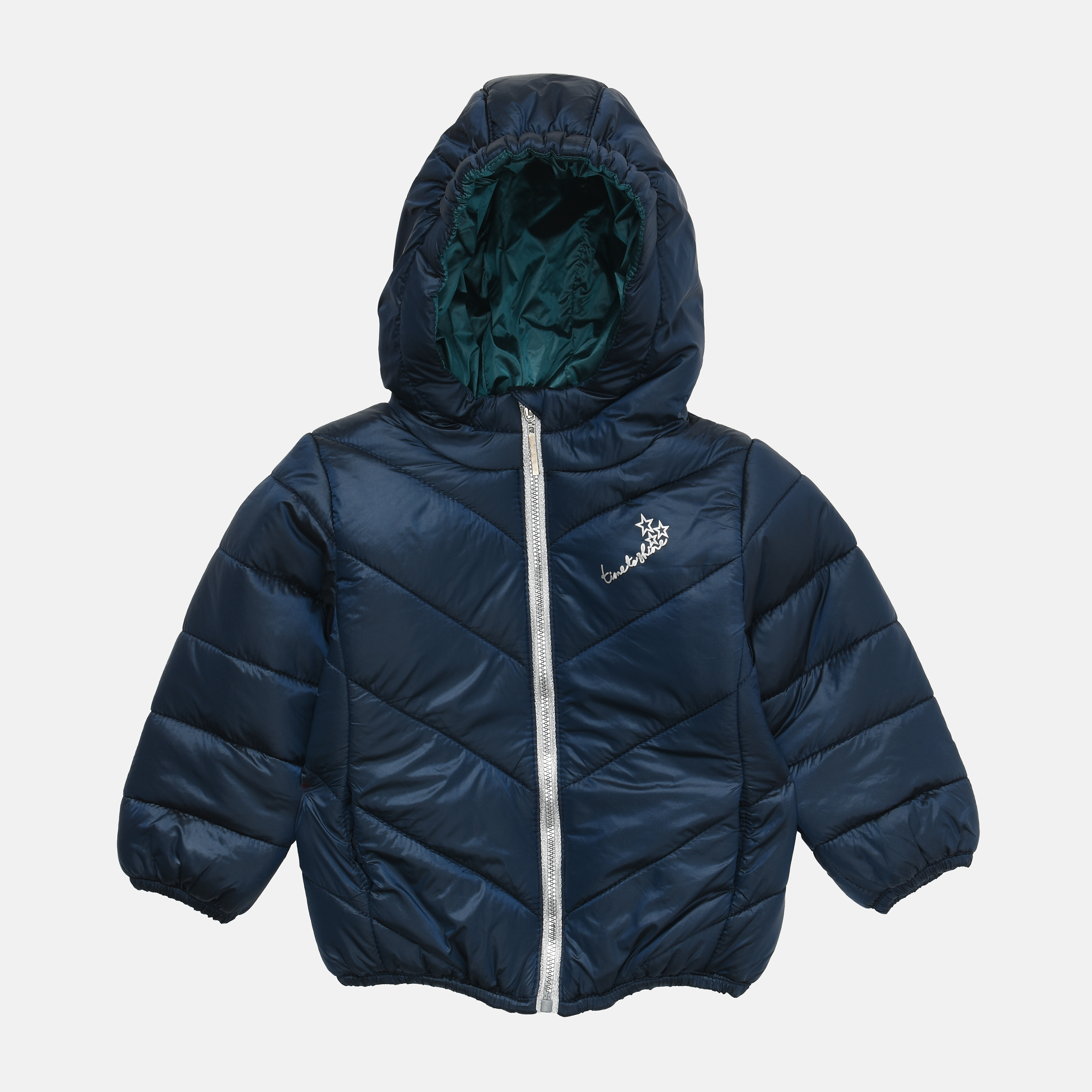 Акція на Дитяча демісезонна куртка для дівчинки Evolution 03-ВД-19 98 см Синя від Rozetka