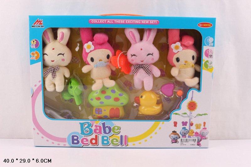 

Мобиль 3004|6|7 карусель на детскую коватку с мягкими игрушками