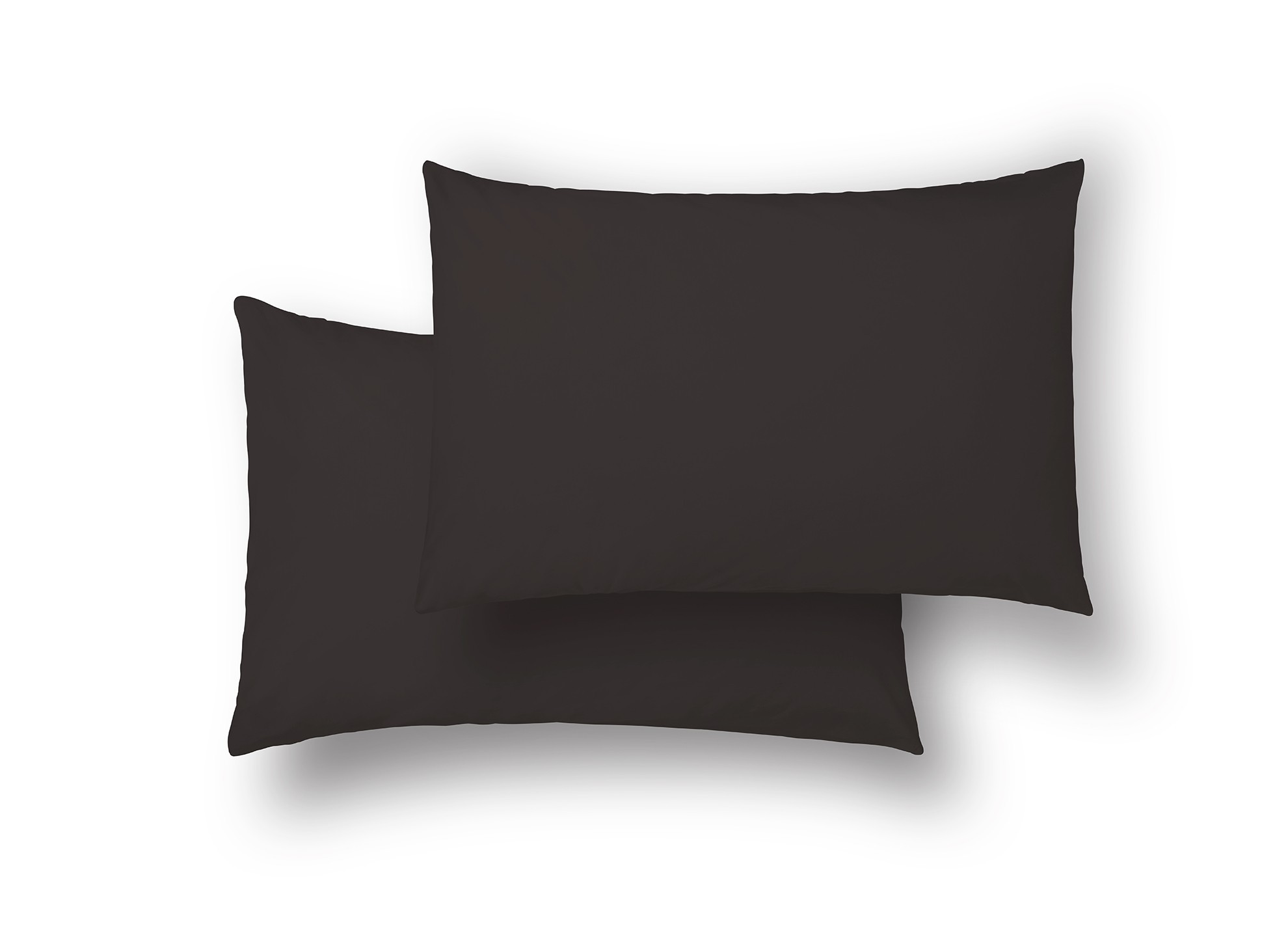 

Наволочки Loftline Перкаль Brown 50х75 см, 2 шт