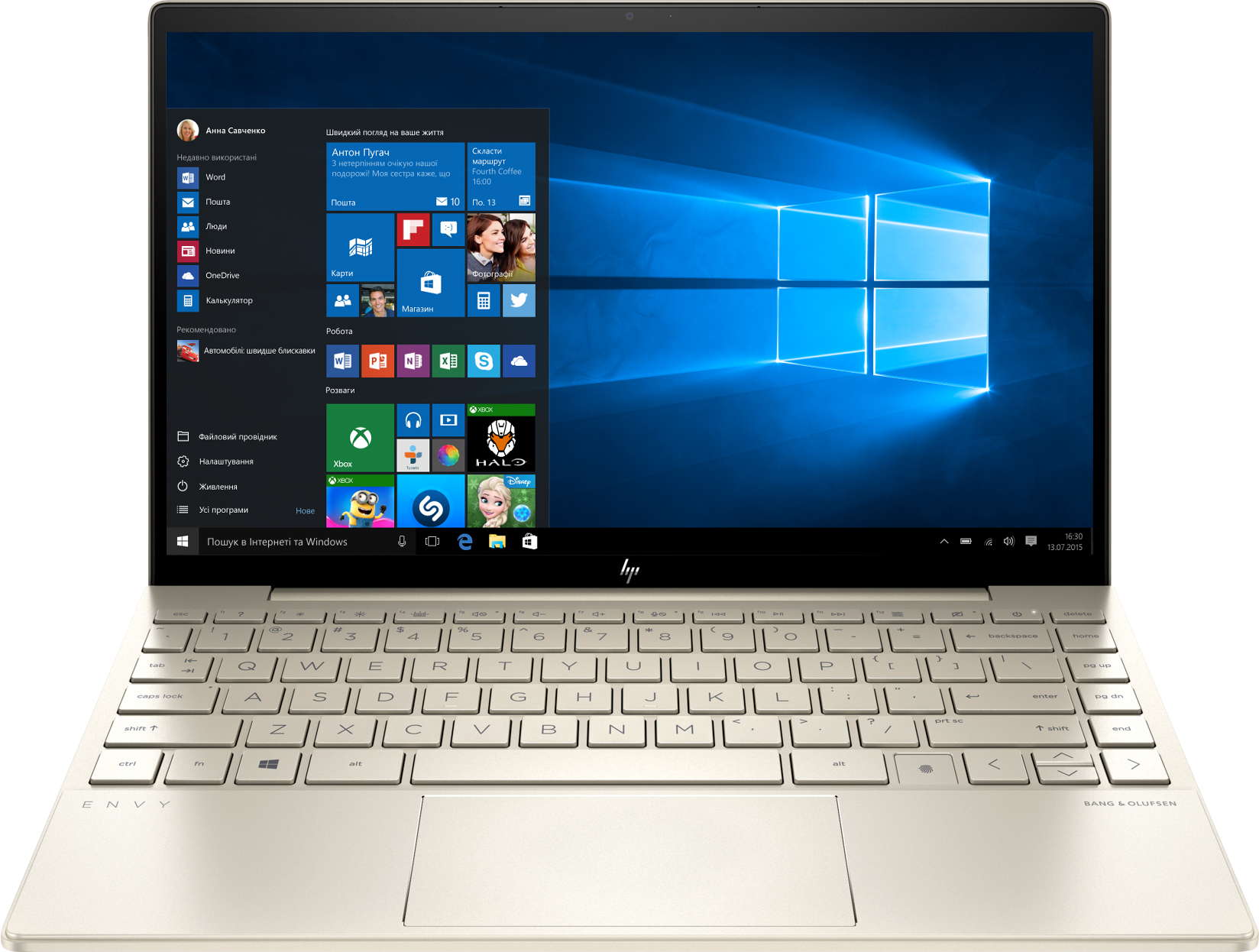 

Ноутбук HP Envy 13-ba1000ua (423U5EA) Gold