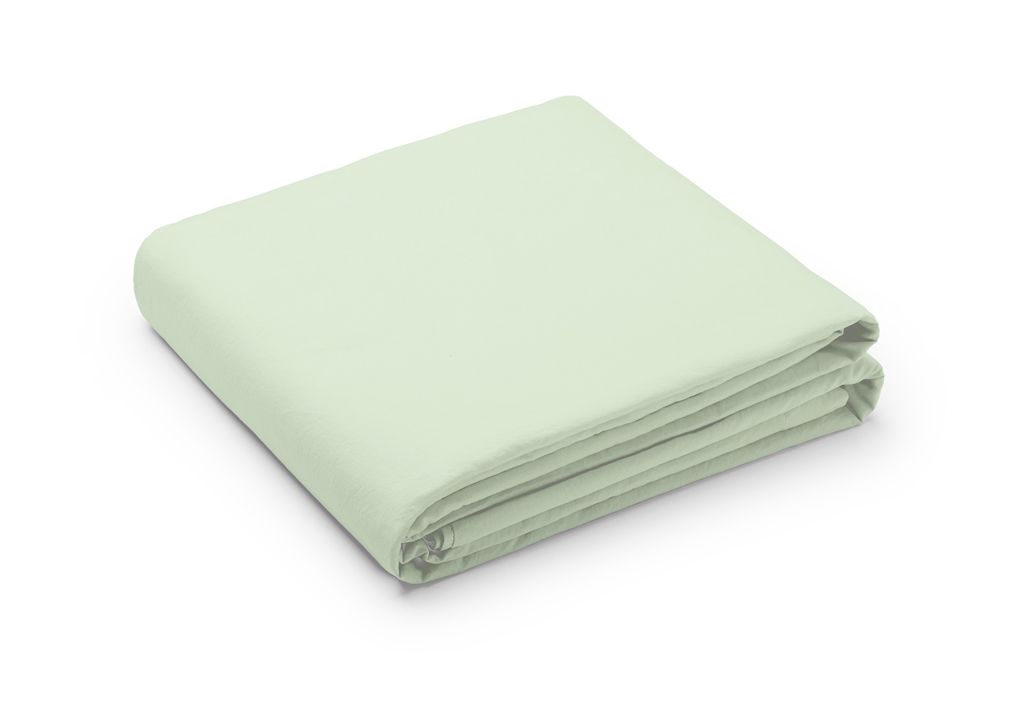 

Пододеяльник Loftline Перкаль Soft green 150х220 см