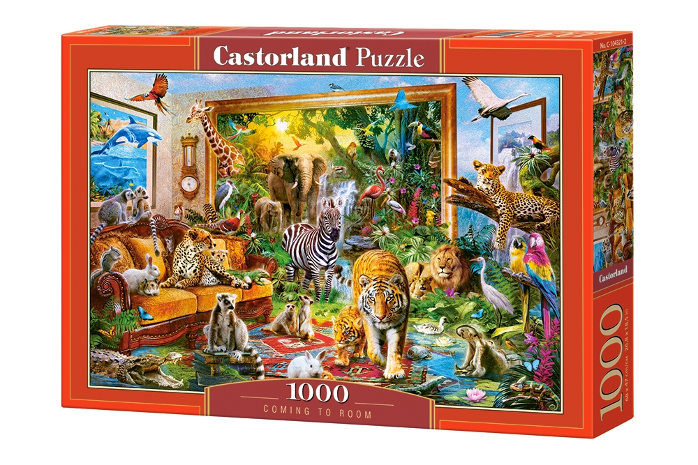 

Пазл Castorland Животные в номере 1000 элементов