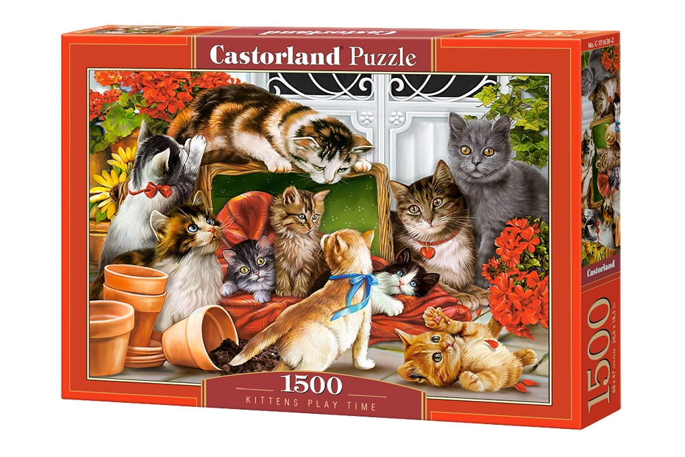 

Пазлы Игривые котята 1500 эл Castorland (С-151639) (44671)