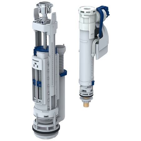 

Механизм смыва и наполнения для бачка Geberit Type 290-360 283.311.21.2 (хром)
