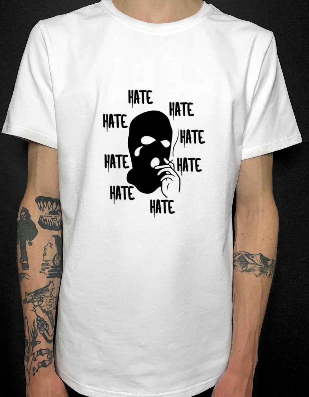

Футболка Cyeta "hate" Белая XL