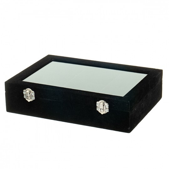 

Шкатулка для украшений Ognegriv Black 28х20х6.5 см (0505-011)