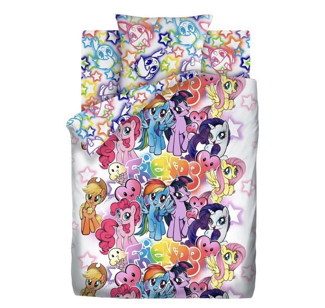 

Светящиеся детское постельное белье My Little Pony непоседа