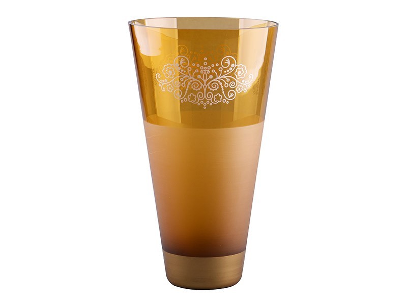 

Ваза стеклянная NB Art 615 Узор 27 см (615-450)