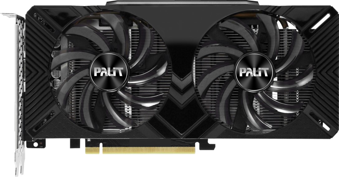 

Palit PCI-Ex GeForce RTX 2060 Dual 6GB GDDR6 (192bit) (1680/14000) (DVI-D Dual Link, HDMI, DisplayPort) (NE62060018J9-1160A-1)