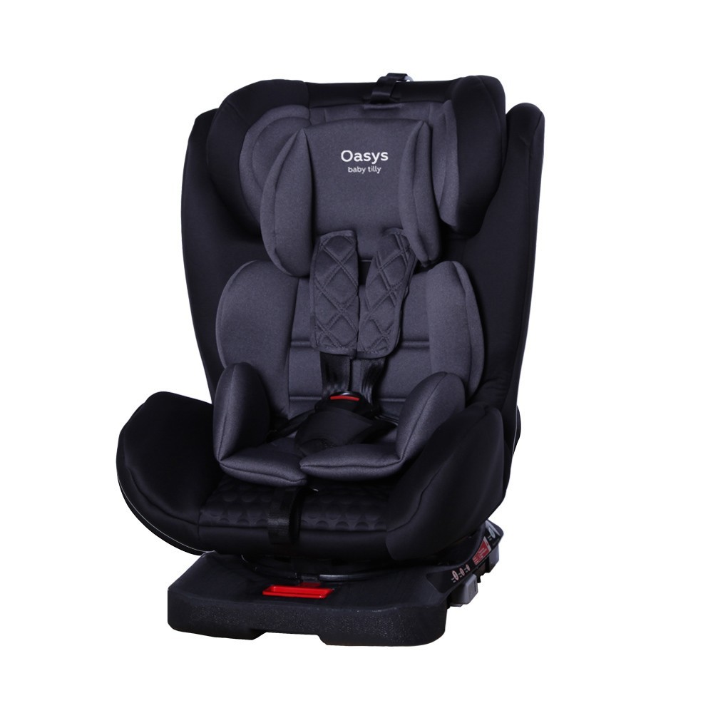 

Автокресло TILLY Oasys T-551 Dark Grey 0+1+2+3 ISOFIX з поворотом